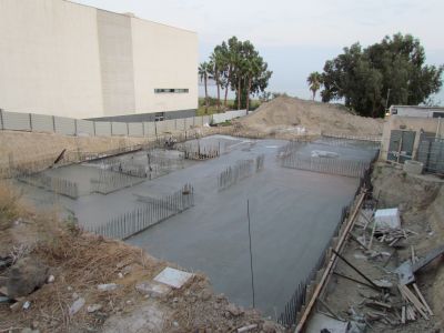 Engineering School - Concrete floor 24-10-2011